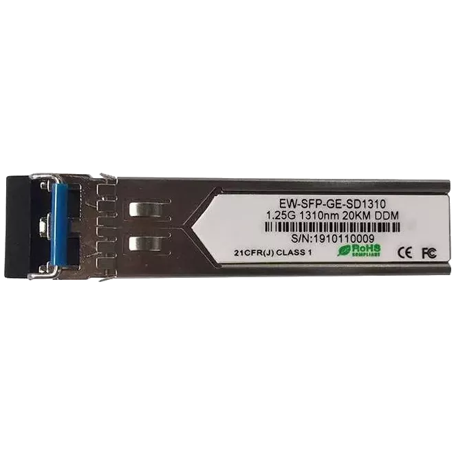 Ewind EW-SFP-GE-SD1310 155M, Single-mode Dual Fiber, 1310nm, 20km, LC connector Модуль SFP