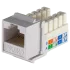 KeyStone RJ45 UTP, кат. 5e, 6, 6a, 110, Slim, W -16.6 мм Модуль