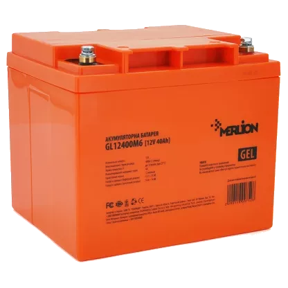 MERLION GL12400M6 12V 40Ah Аккумуляторная батарея