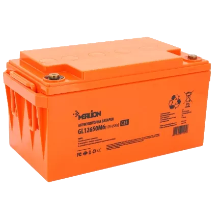 MERLION GL12650M6 65А*год 12В Свинцево-кислотна акумуляторна батарея