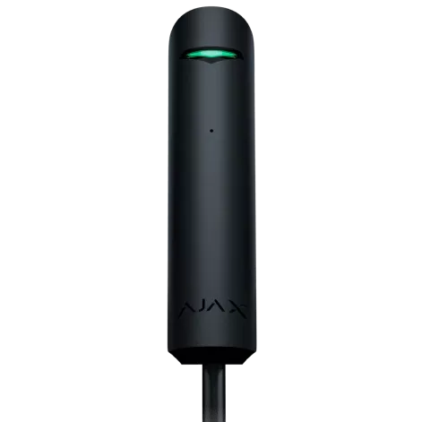 Дротовий оповіщувач розбиття скла Ajax Superior GlassProtect black Fibra