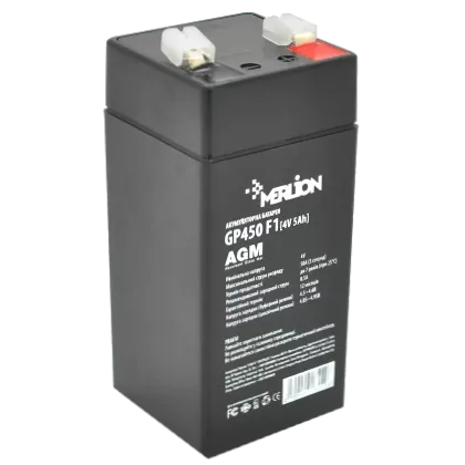MERLION AGM GP450F1 4В 5А*г Акумуляторная батарея