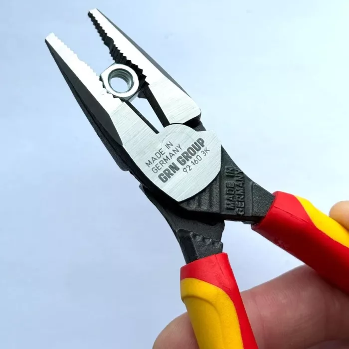 GRN-GROUP CONSTRUCTOR 160мм 90 160 3K Пасатижі силові потоншені
