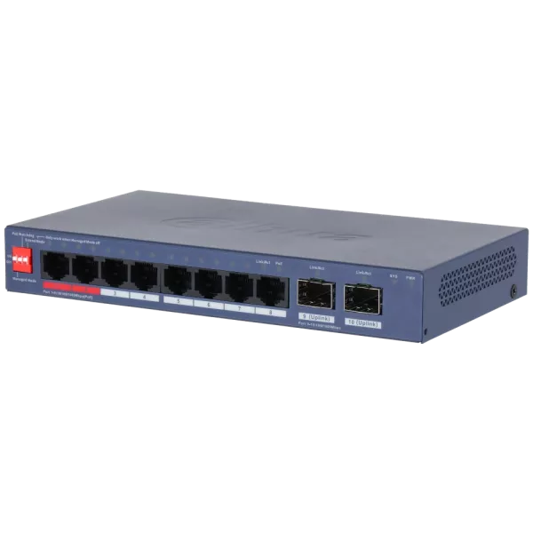 Dahua DH-CS4210-8GT-110 Комутатор 8 портів керований