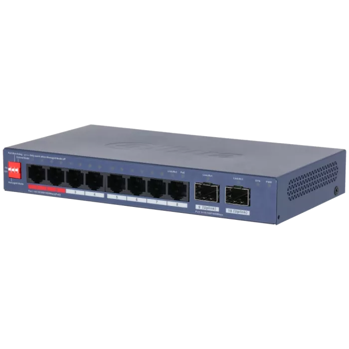 Dahua DH-CS4210-8GT-110 Комутатор 8 портів керований