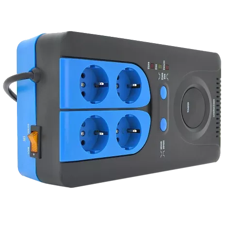 Green Wave Winchester 2000VA (1400Вт) Стабілізатор напруги релейний  4xShuko, DC140-260V, AC220±8%