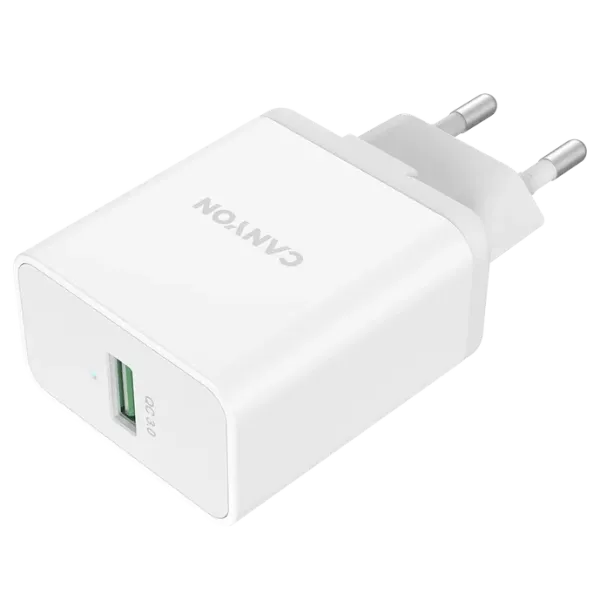 Canyon H-24 white (QC 24W) Мережевий зарядний пристрiй