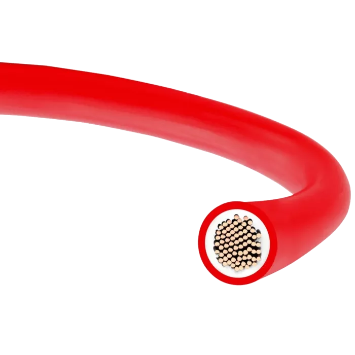 H1Z2Z2-K 1x 6 червоний (NKK) бухта 50 м Кабель для сонячних панелей