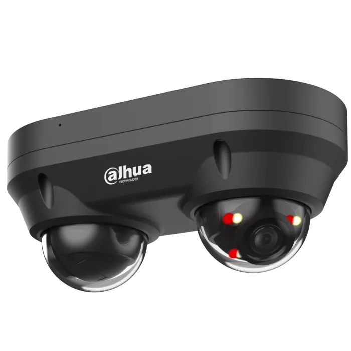 DH-IPC-HDBW2449F-AS-E2-IL-Black 2x4МП IP відеокамера Dahua