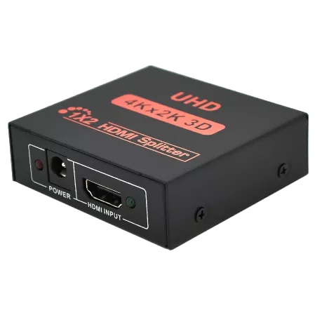 1=>2 порта 4K, 2K DC5V/2A Активний HDMI сплітер