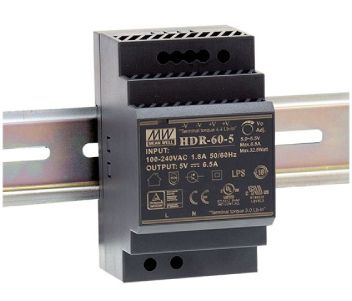 Mean Well HDR-60-12 12В 4.5А Блок живлення