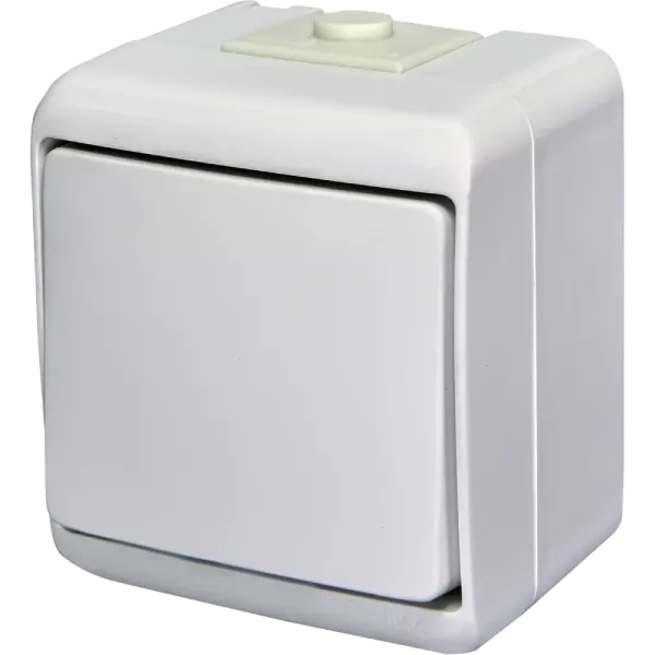 ETI Hermetics 4668000 Вимикач 1-клавішний накладний, білий, IP 54