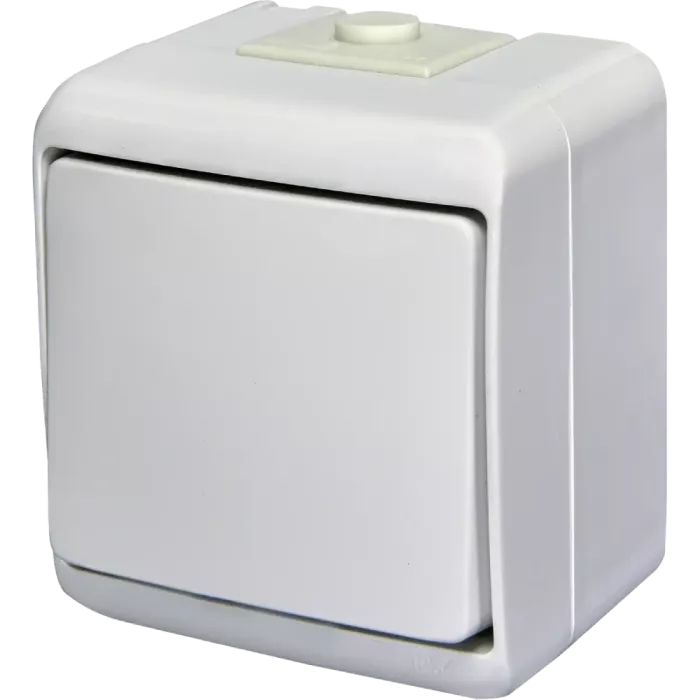 ETI Hermetics 4668000 Вимикач 1-клавішний накладний, білий, IP 54