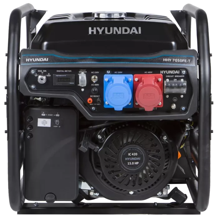 Hyundai HHY 7050FE-T Генератор бензиновый