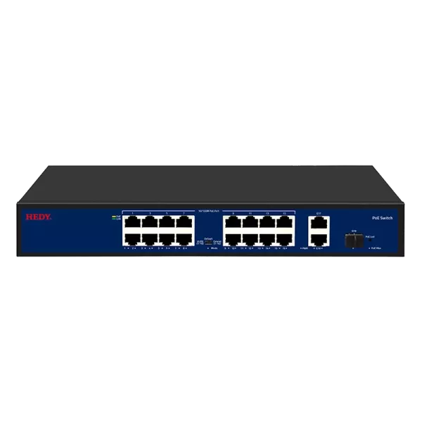 Hedy HN16H2G1S-200-V1 16+2+1SFP Коммутатор 19 портов неуправляемый