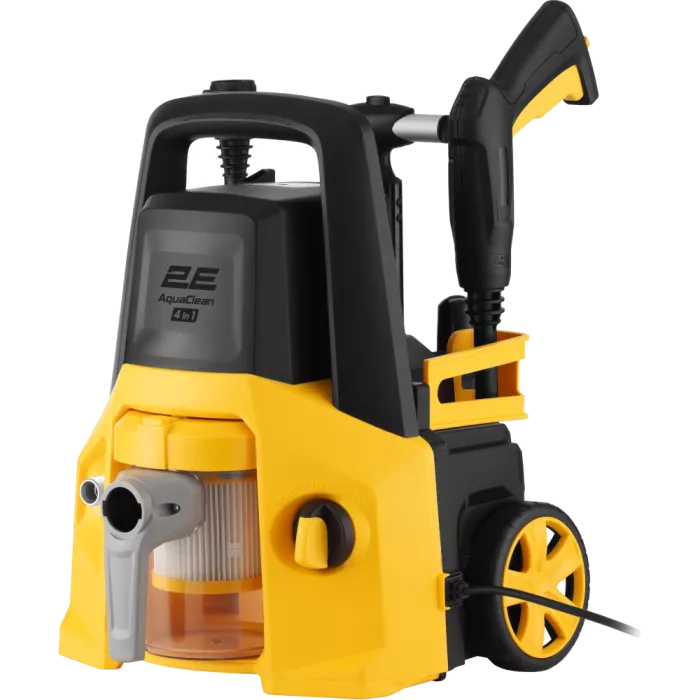 2E AquaClean 4в1 1600Вт 130бар 480л/год шланг 8м 11кг Мінімийка високого тиску