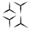HQ 7.5X3.7X3 Props (2CW 2CCW/set) Пропелери