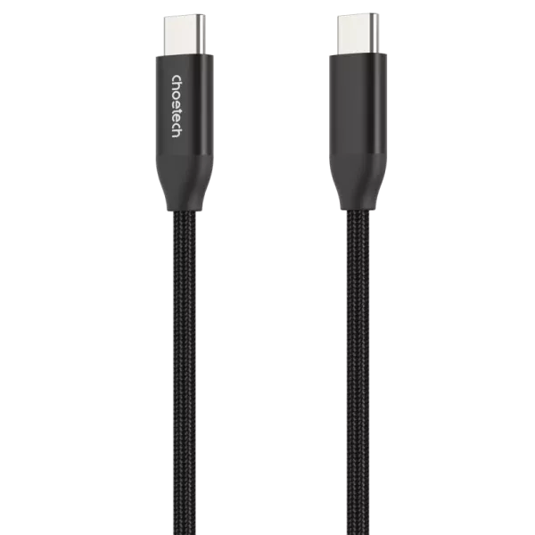 Choetech XCC-1035 1.2м Black USB-C to USB-C PD3.1 Кабель