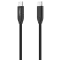 Choetech XCC-1035 1.2м Black USB-C to USB-C PD3.1 Кабель