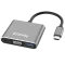 СolorWay CW-HUB08 100W/USB3.0/HDMI 4К USB хаб (док-станція)