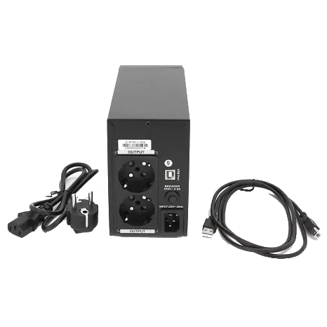 Ritar E-RTM-LI-550 330Вт AVR 2xSCHUKO Джерело безперебійного живлення