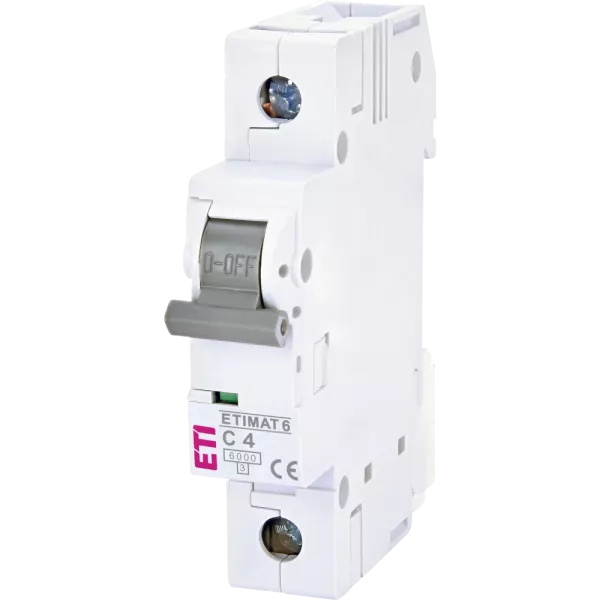 ЕТІ ETIMAT 6 1Р 04А 6kA C Автоматичний вимикач