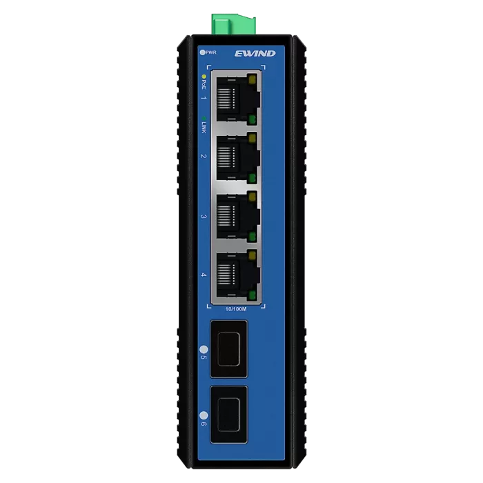 Ewind EW-PIS1706-4FE Комутатор 4 порти некерований