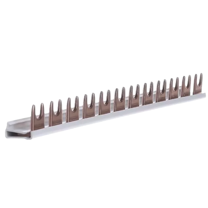 Hager KDN163A 1-полюсная на 12 мод. 10mm² Шина вилочная