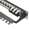 Keystone (slim) 1U 24 модуля Патч-панель