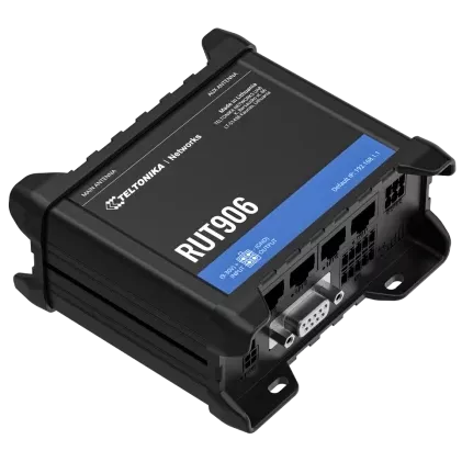 Teltonika RUT906 з 4G LTE, Wi-Fi, RS-232, RS-485 Промисловий стільниковий маршрутизатор