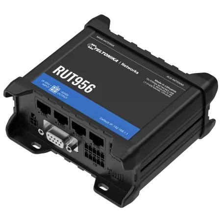 Teltonika RUT956 з 4G LTE, Wi-Fi, RS-232, RS-485 Промисловий стільниковий маршрутизатор