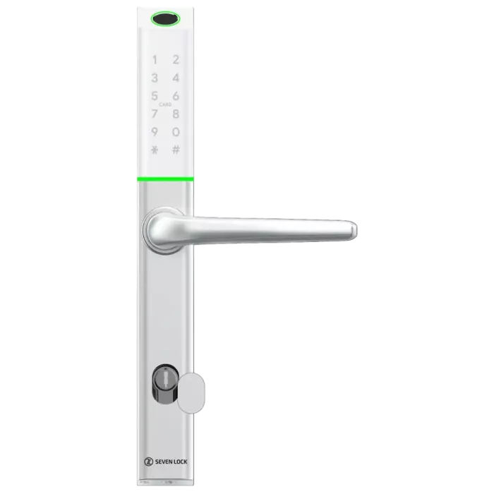 SEVEN LOCK SL-7763BF white Розумний дверний біометричний замок