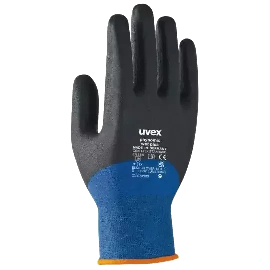 Uvex Phynomic wet plus р.9 (6006109) Рукавички захисні