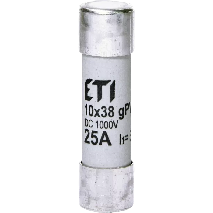ЕТІ CH 10x38 gPV 12A 1000V (30kA) Запобіжник
