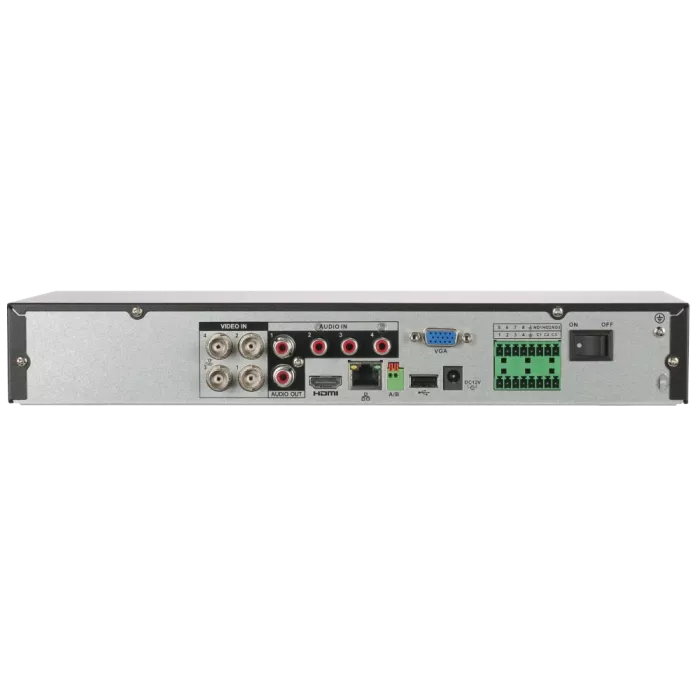 DH-XVR5104HE-4KL-I3 4-канальний Penta-brid 5MP Mini 1U 1HDD WizSense