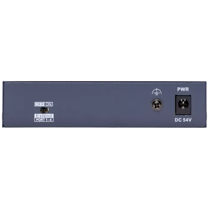 Hikvision DS-3E0105P-E/M(C) POE Комутатор 4 порти некерований