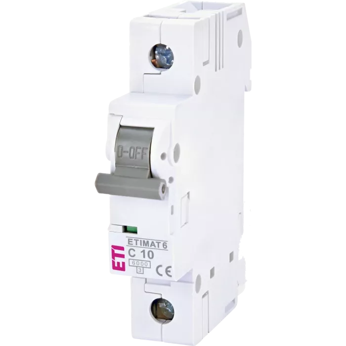 ЕТІ ETIMAT 6 1Р 10А 6kA C Автоматический выключатель