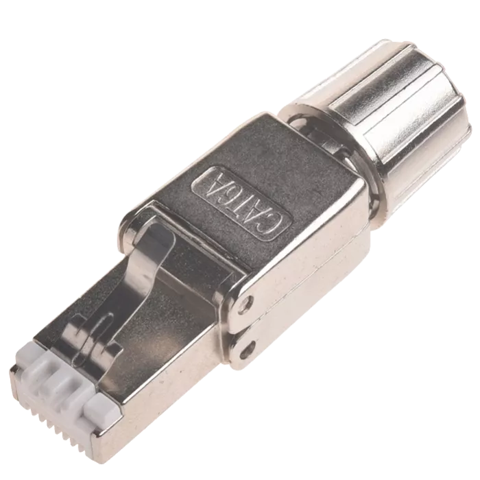 Kingda RJ45 STP кат. 6A Коннектор безинструментальный