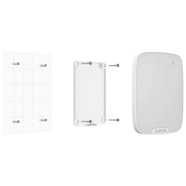 Ajax Smartbracket Keypad white Кріпильна панель