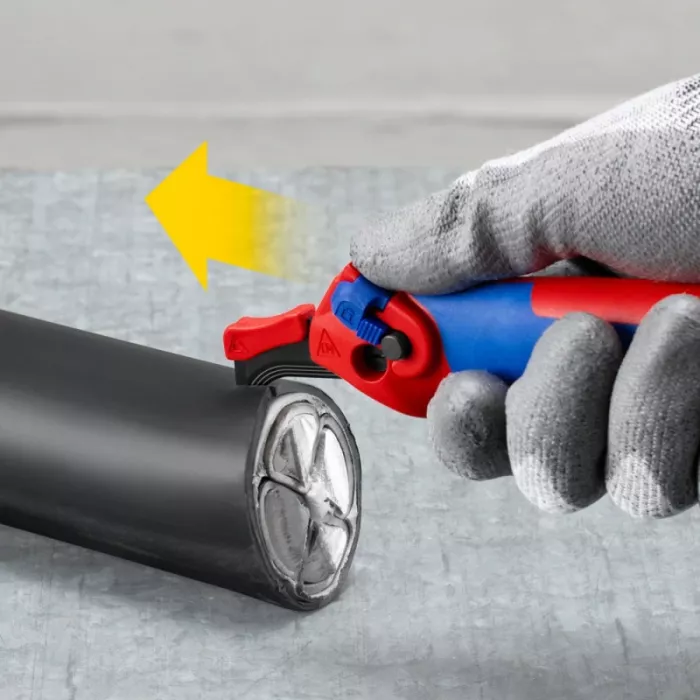KNIPEX 16 50 145 SB Ніж з п'яткою