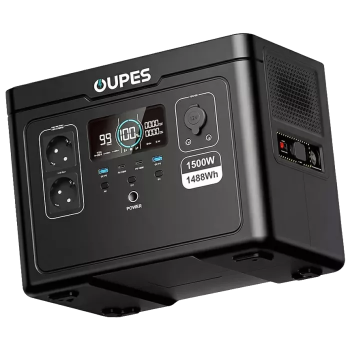 OUPES S015 1500Вт LiFePO4 1488Вт•г Портативна зарядна станція