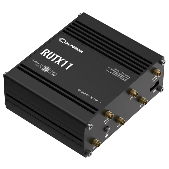 Teltonika RUTX11 Промисловий стільниковий маршрутизатор