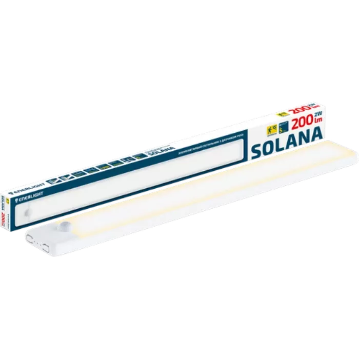 ENERLIGHT Solana 200Лм 3000К-6500К Светильник аккумуляторный с датчиком движения