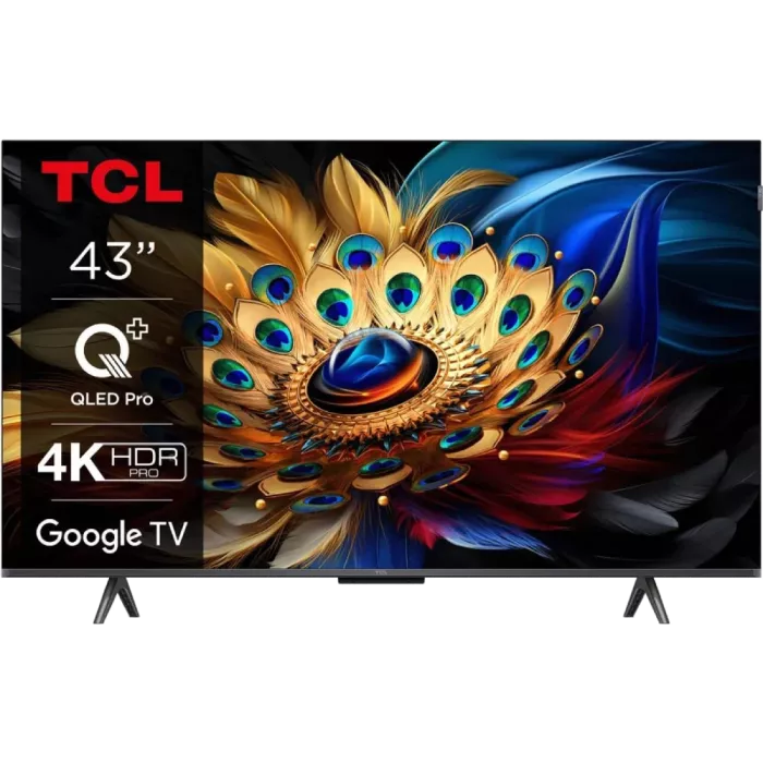 TCL 43C69B QLED 4K 60Hz Smart Google TV Titan Телевізор