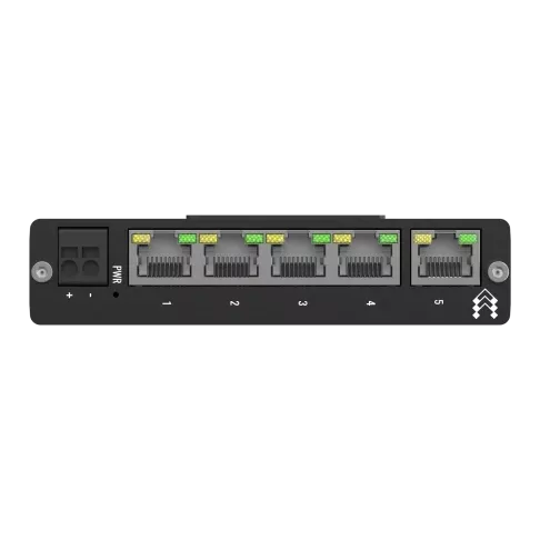 Teltonika TSW010 з монтажем на DIN-рейку Комутатор 5 портів некерований