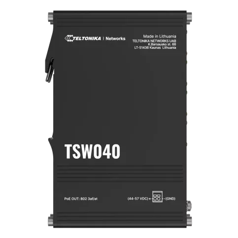 Teltonika TSW040 PoE+ Комутатор 8 портів некерований