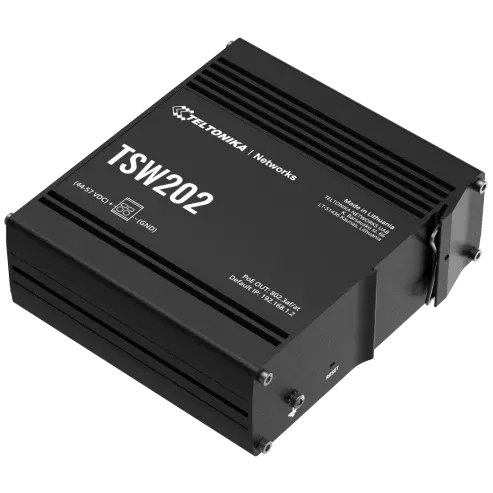 Teltonika TSW202 PoE+ Комутатор 8 портів керований
