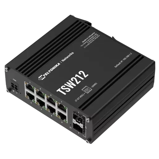 Teltonika TSW212 Комутатор 8 портів керований