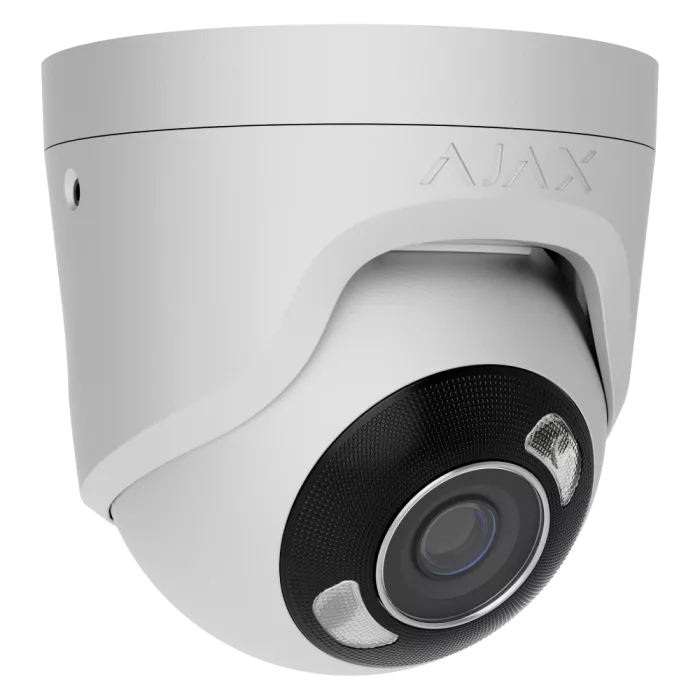 Ajax TurretCam HL (5 Mp/2.8 mm) white IP відеокамера