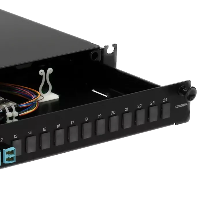 LAN1 з 12xLC Duplex OM3/OM4 24 пигтейл Патч-панель